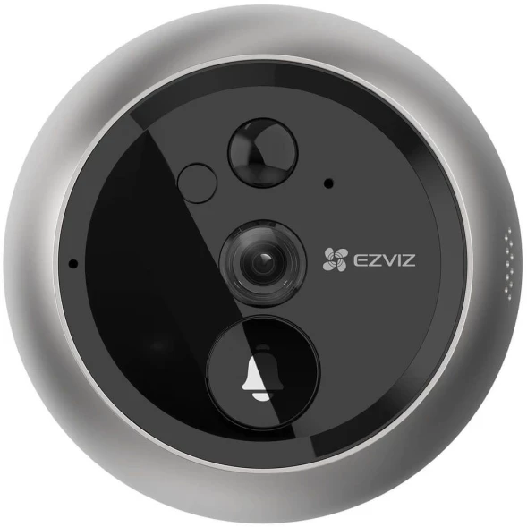 Камера видеонаблюдения IP Ezviz CS-DP2 Wi-Fi 2-2мм цв. корп.:серебристый