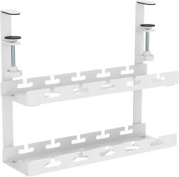 Кабель-канал Cactus CS-CM-400-2WT для столов 40x13.4x34.2см белый