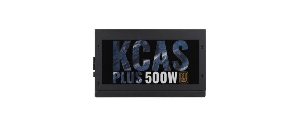 Блок питания Aerocool ATX 500W KCAS PLUS 500 80+ bronze (20+4pin) APFC 120mm fan 7xSATA RTL