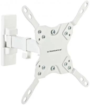 Кронштейн для телевизора Ultramounts UM864W белый 13&amp;quot;-42&amp;quot; макс.20кг настенный поворотно-выдвижной и наклонный