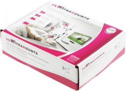 Кронштейн для телевизора Ultramounts UM864W белый 13&amp;quot;-42&amp;quot; макс.20кг настенный поворотно-выдвижной и наклонный