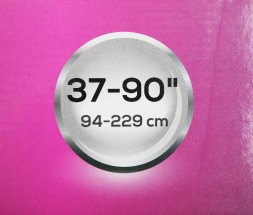 Кронштейн для телевизора Ultramounts UM913 черный 37&amp;quot;-90&amp;quot; макс.75кг настенный поворотно-выдвижной и наклонный