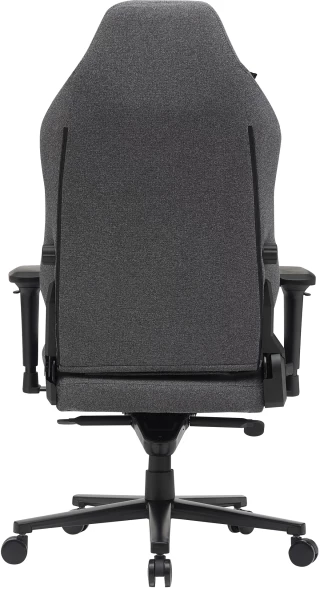 Кресло Cactus CS-CHR-MAG-GY серый/черный крестов. сталь пластик черный