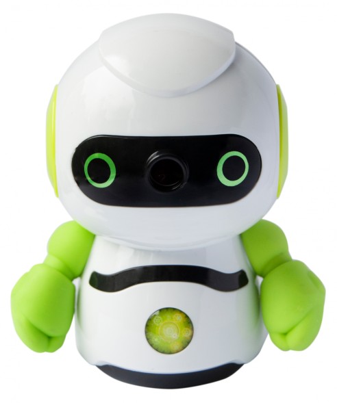 Точилка для карандашей механическая Silwerhof Robot Монстрики 1 отверстие пластик