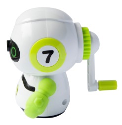 Точилка для карандашей механическая Silwerhof Robot Монстрики 1 отверстие пластик