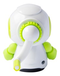 Точилка для карандашей механическая Silwerhof Robot Монстрики 1 отверстие пластик