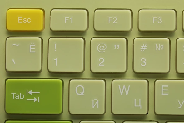 Клавиатура + мышь Acer OCC205 клав:зеленый/желтый мышь:зеленый/желтый USB беспроводная slim Multimedia (ZL.ACCEE.00E)