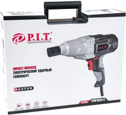 Гайковерт P.I.T. PIW1050-C 1050Вт патрон:квад.1/2&amp;quot; (кейс в комплекте)