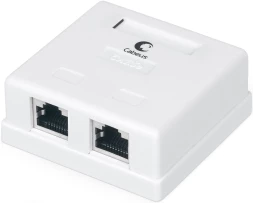 Розетка Cabeus WS-8P8C-CAT.5E-SH-2 комп. RJ45 кат.5E бронз.
