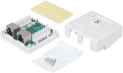 Розетка Cabeus WS-8P8C-CAT.5E-SH-2 комп. RJ45 кат.5E бронз.