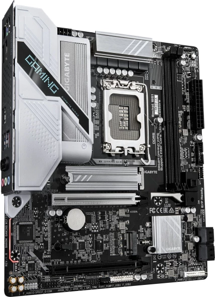 Материнская плата Gigabyte B860M GAMING WIFI6 Soc-1851 Intel B860 2xDDR5 mATX AC`97 8ch(7.1) 2.5Gg RAID+HDMI+DP