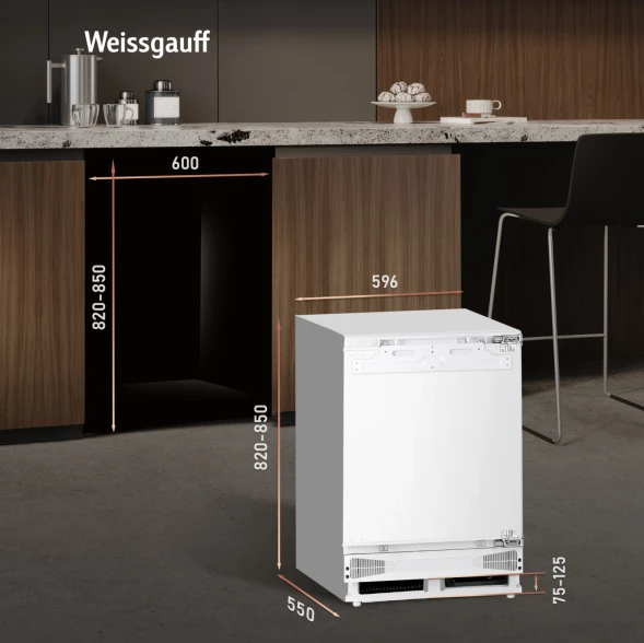 Freezer Weissgauff WFI-85 Inverter NoFrost