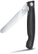 Нож кухонный Victorinox Swiss Classic (6.7833.F) стальной столовый для овощей лезв.110мм серрейт. заточка черный карт.коробка