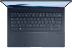 Ноутбук Asus Zenbook 14 OLED UX3405MA-QD986 Core Ultra 5 125H 16Gb SSD512Gb Intel Arc 14&amp;quot; OLED FHD+ (1920x1200) без ОС blue WiFi BT Cam Bag (90NB11R1-M01SL0)