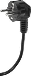 Шнур питания Lanmaster LAN-PP13/SHA-0.5-BK C13-Schuko проводник.:3x0.75мм2 0.5м 220В 10А черный