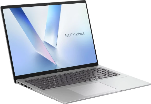 Ноутбук Asus VivoBook 16 M1607KA-MB037 Ryzen AI 5 340 16Gb SSD512Gb AMD Radeon 840M 16&amp;quot; IPS WUXGA (1920x1200) без ОС silver WiFi BT Cam (90NB15F2-M001C0)