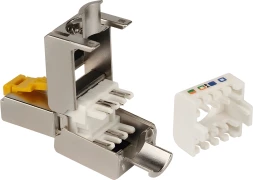Коннектор Lanmaster LAN-TMP-S6A полев. RJ45 кат.6A STP бел.