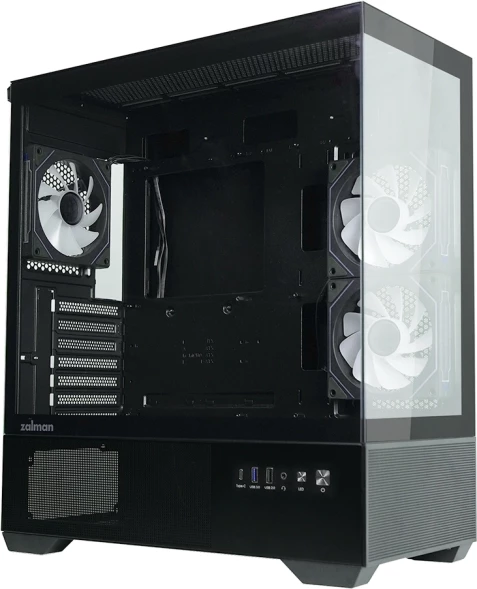 Корпус Zalman Chronix V2 черный без БП ATX 6x120mm 2x140mm 1xUSB2.0 1xUSB3.0 audio bott PSU