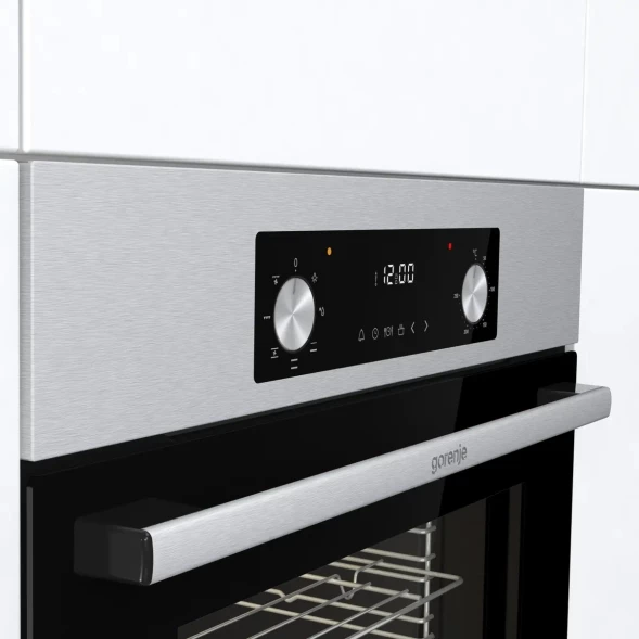 Духовой шкаф Электрический Gorenje BO6635E01X черный