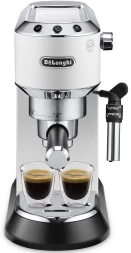 Кофеварка рожковая Delonghi EC685.W 1350Вт белый