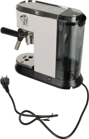 Кофеварка рожковая Delonghi EC685.W 1350Вт белый