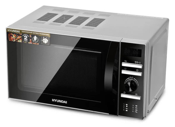 Микроволновая Печь Hyundai HYM-D3026 20л. 700Вт серебристый