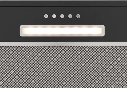 Вытяжка встраиваемая Elikor Cube Basic 60П-630-К3Д черный управление: кнопочное (1 мотор)