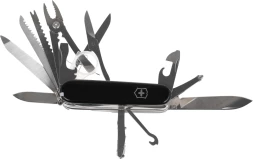 Нож перочинный Victorinox SwissChamp (1.6795.3) 91мм 33функц. черный карт.коробка