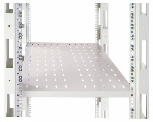 Полка стационарная ЦМО СВ-58 0.5U нагр.:45кг. 19&amp;quot; 582мм серый (упак.:1шт)
