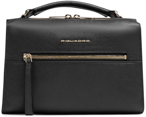 Сумка женская Piquadro Patricia BD6954W140/N черная натур.кожа