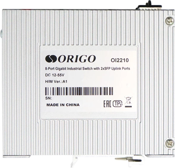 Коммутатор Origo OI2210 OI2210/A1A (L2) 8x1Гбит/с 2SFP неуправляемый
