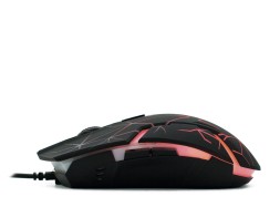 Мышь Оклик 701G черный оптическая (3600dpi) USB для ноутбука (6but)