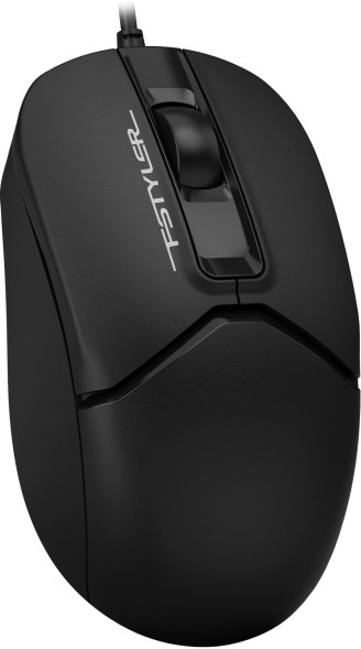 Мышь A4Tech Fstyler FM12ST черный оптическая (1200dpi) silent USB для ноутбука (2but)