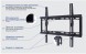 Кронштейн для телевизора Kromax IDEAL-3 черный 22&amp;quot;-65&amp;quot; макс.50кг настенный фиксированный