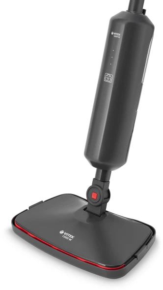 Швабра паровая Vitek VT-8188 1500Вт красный/черный