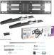 Кронштейн для телевизора Kromax OPTIMA-409 черный 32&amp;quot;-65&amp;quot; макс.45кг настенный поворотно-выдвижной и наклонный