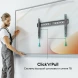 Кронштейн для телевизора Onkron TM6 черный 43&amp;quot;-85&amp;quot; макс.68.2кг настенный наклон