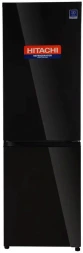 Холодильник Hitachi R-B410PUC6 BBK 2-хкамерн. черный глянц. инвертер