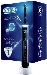 Зубная щетка электрическая Oral-B Genius X D706.513.6 черный