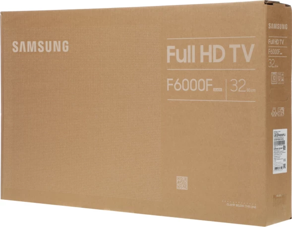 Телевизор LED Samsung 32&amp;quot; UE32F6000FUXRU черный FULL HD 60Hz DVB-T2 DVB-C DVB-S2 USB WiFi Smart TV