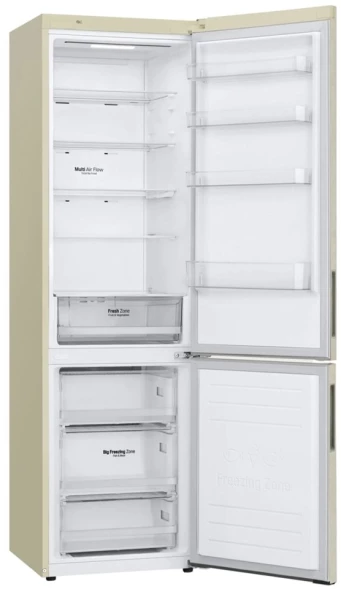 Холодильник LG GA-B509CESL 2-хкамерн. бежевый мат. инвертер