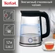 Чайник электрический Tefal Glass Kettle KI750D30 1.7л. 2400Вт серебристый корпус: стекло/металл/пластик (8010000020)