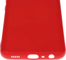 Чехол (клип-кейс) BoraSCO для Samsung Galaxy A03 Core красный (40945)