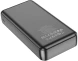 Мобильный аккумулятор Hoco J100A 20000mAh 2.1A 2xUSB-A черный