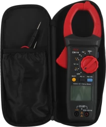 Клещи токоизмерительные RGK CM-14 цифр. измер.ток:переменный черный/красный (755115)