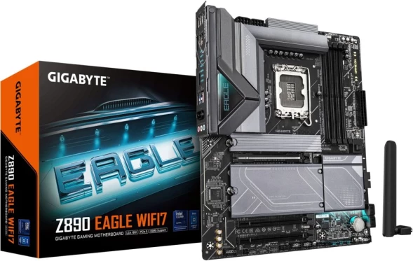 Материнская плата Gigabyte Z890 EAGLE Soc-1851 Intel Z890 4xDDR5 ATX AC`97 8ch(7.1) 2.5Gg RAID+DP