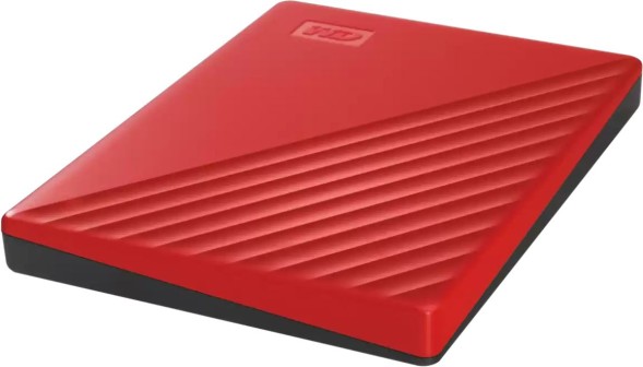 Жесткий диск WD USB 3.0 2Tb WDBYVG0020BRD-WESN My Passport 2.5&amp;quot; красный