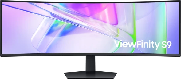Монитор Samsung 49&amp;quot; ViewFinity S9 S49C950UAIXCI черный VA LED 32:9 HDMI M/M матовая HAS Piv 350cd 178гр/178гр 5120x1440 120Hz DP DQ USB 15.6кг