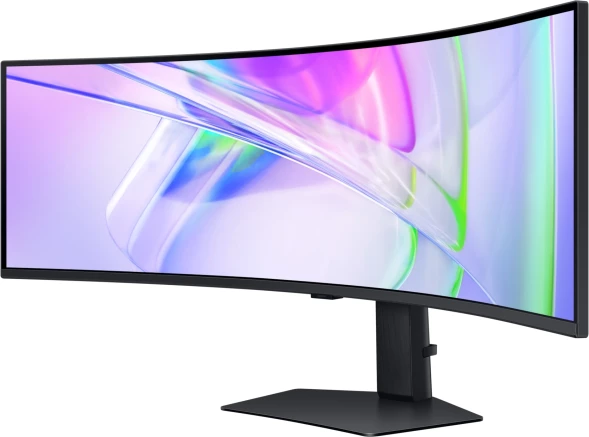 Монитор Samsung 49&amp;quot; ViewFinity S9 S49C950UAIXCI черный VA LED 32:9 HDMI M/M матовая HAS Piv 350cd 178гр/178гр 5120x1440 120Hz DP DQ USB 15.6кг