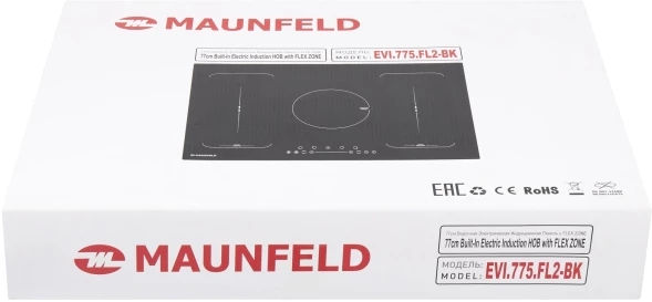 Индукционная варочная поверхность Maunfeld EVI.775-FL2-BK черный